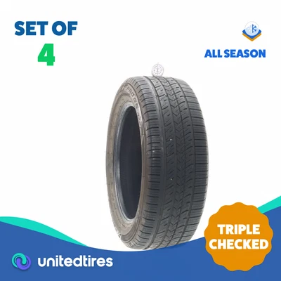 Set of (4) Used 225/55R17 Falken Pro G5 A/S 101H - 7-8.5/32 - Image 1 of 4