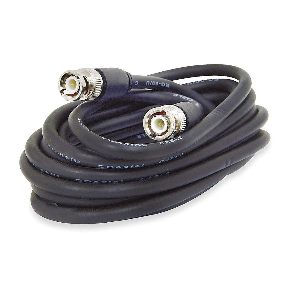 SPECO TECHNOLOGIES BB3 BNC Video Cable,3 Ft. 6LY15 - Image 1 of 1