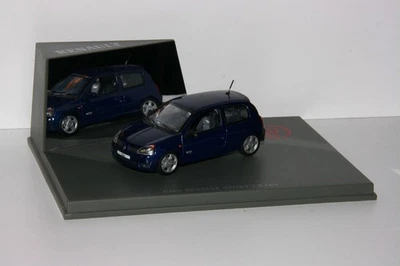 Renault Clio B RS Modellauto blaumetallic Maßstab 1:43 - Bild 1 von 4