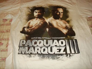 2011 Manny Pacquiao vs Juan Manuel Márquez III Official T-Shirt Gr. L Boxen - Bild 1 von 5