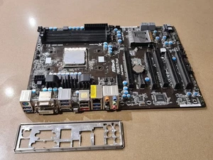 ASRock FM2A75 Pro4-M Micro ATX PC Motherboard AMD FM2 CPU DDR3 Mainboard - Picture 1 of 11