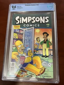 The Simpsons #191 CBCS 9.6 Cover by Jason Ho & Mike Rote (2012) - Picture 1 of 18