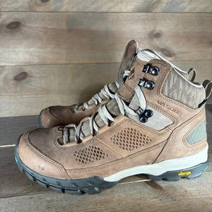 vasque talus womens size 10.5 shoes brown leather waterproof hiking boots - Picture 1 of 9
