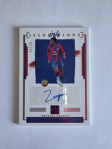 2021-22 Panini  Impeccable Wilfried Zaha Illustrious Ink Auto /35 Crystal Palace - Picture 1 of 2