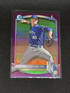 Blake Wolters 2025 Bowman cromo 1er refractor fucsia realeza/199 - Imagen 1 de 2