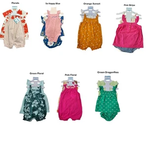 Carter's Infant/Toddler Girl's 2 Piece Dress and Romper Outfit Set - Picture 1 of 20