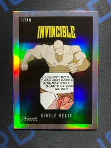 Reliquia única Keepsake Invincible temporada 1 2025 Titán #466 - Imagen 1 de 2