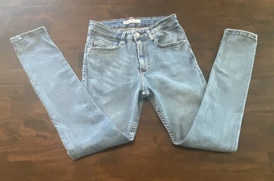 Zara Skinny Jeans Women's Waist Size 27 Stretch Light Wash High Rise (27x29) - Image 1 of 4