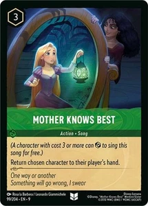 x4 Mother Knows Best - 99/204 - Uncommon Lorcana DLC09 Fabled M/NM - Picture 1 of 1