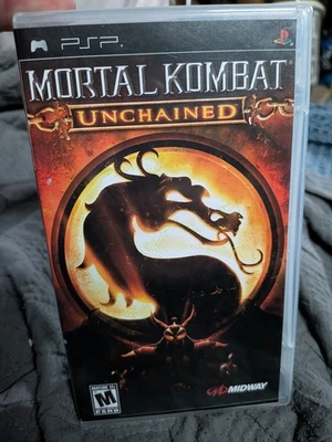 Mortal Kombat Unchained (Sony PSP, 2006) W/Manual And Registration Card - Image 1 of 4