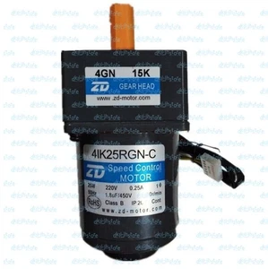Motor de control de velocidad 220V 1 pieza nuevo ZD 4IK25RGN-C 4GN15K 15K - Imagen 1 de 1