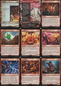 Magic The Gathering Final Fantasy 9 Cards Red Bundle Pack 1 Foil Top Left # 6 - Picture 1 of 1