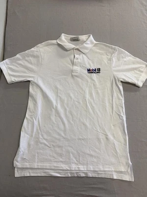 Vintage Mobil 1 Racing Polo Crystal Springs Made in USA - L - Image 1 of 4