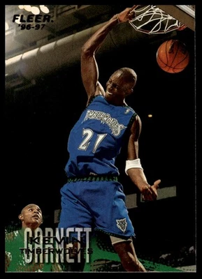 Fleer #216 1996-97 Kevin Garnett [tarjetas de cabra] Foto 1 de 2