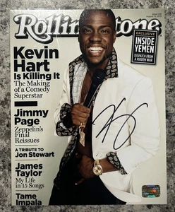 Copertina rivista Kevin Hart autografata Rolling Stones 8x10 foto lucida con certificato di autenticità - Foto 1 di 5