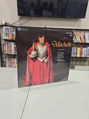 Verdi: Macbeth: Deutsche Opera Berlin: Bruson/Sinopoli (1987) Laserdisc - Image 1 of 2