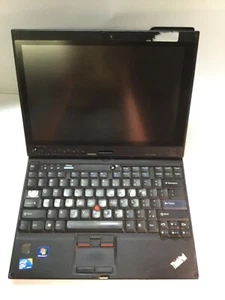 Lenovo ThinkPad X201 12" Tablet Intel Core i5-M560 - BOOTS/ MISSING KEYS- MZ - Picture 1 of 7