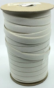 ELÁSTICO 1/2"" PARA MÁSCARAS (0,50"") TEJIDO BLANCO GORE - 72 YARDAS - Imagen 1 de 2