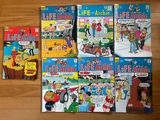 Pack of 7 Life With Archie Comic Magazines (1964-1971)