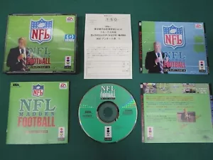 3DO Real - NFL Madden Football - included postcard & Jacket. JAPAN GAME. 14387 - Imagen 1 de 12