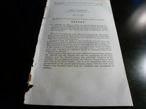 Government Report 1860 Relief John Bartlett Boundary Line US & Mexico - Picture 1 of 1