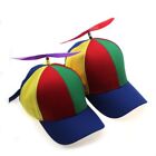 Helicopter Propeller Funny Cotton Sun Cap Baseball Cap Rainbow Snapback Hat