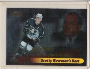 1998-99 BOWMAN'S BEST PAUL KARIYA SCOTTY BOWMAN'S BEST