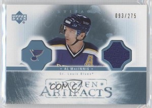2005-06 Upper Deck Artifacts Frozen Artifacts /275 Al MacInnis #FA-AM HOF