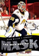 2007-08 Upper Deck The Men Behind The Mask #13 Ryan Miller