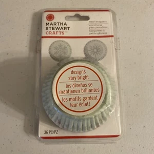 Martha Stewart Weihnachten Winter Schneeflocke Backformen Folie gefüttert 36ct NEU - Bild 1 von 7