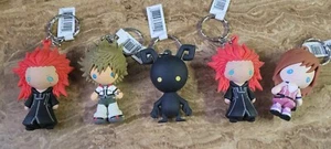 Disney Kingdom Hearts figurale Figur Schlüsselanhänger 5er Set - Bild 1 von 2