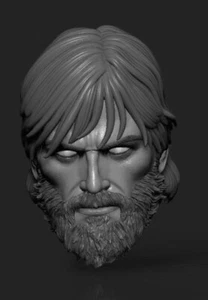 Matt Murdock v1 Chip Zdarsky custom head for Marvel Comics Daredevil figures - Picture 1 of 2