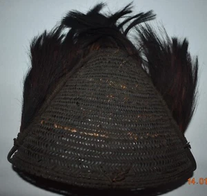 ORIG $599 NAGALAND WARRIORS HAT, 1900S 10" PROV - Picture 1 of 3