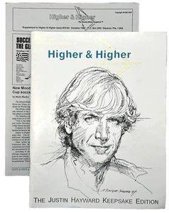 HIGHER & HIGHER MAGAZINE ISSUE #21 22 JUSTIN HAYWARD KEEPSAKE + BONUS RARE (32) - Picture 1 of 13