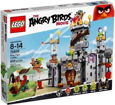 LEGO 75826 Angry Birds King Pig's Castle Brand New Sealed Discontinued 2016 - image 1 of 4