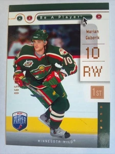 2004-05 Be A Player Marian Gaborik Bronze Parallel #d 65/100 Minnesota Wild - Picture 1 of 3