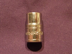 S-K 1/4" Antrieb, 6 Punkt, 11/32 flache Stecknuss. 40911 sehr guter Zustand Made In USA - Bild 1 von 7