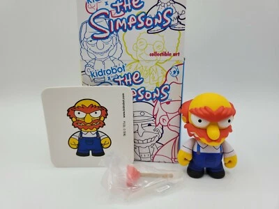Kidrobot Simpson's Series 2 Groundskeeper Willie Vinyl Figure - Image 1 of 3