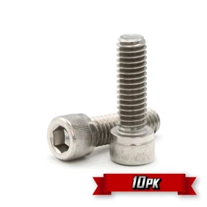 Socket Head Cap Screw, 3/8"-16 x 1/2", Stainless Steel {10pk} - Picture 1 of 1