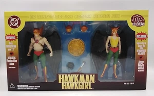 DC Direct Hawkman Hawkgirl Deluxe Action Figure Set NIB - Picture 1 of 2