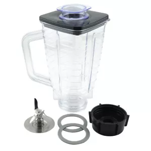 Juego de repuesto de frascos de plástico cuadrados de 5 tazas para licuadoras Oster - Imagen 1 de 7