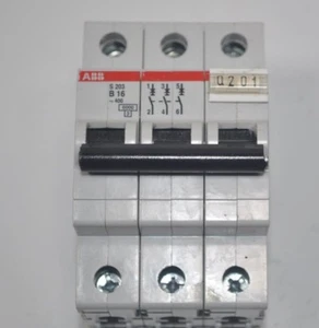 ABB 16A Miniature Circuit Breaker Model# S203-B16 - Picture 1 of 5