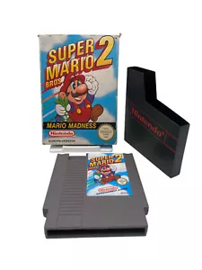 Super Mario Bros 2 | Nintendo NES Spiel inkl. OVP und Schutzhülle - Bild 1 von 9