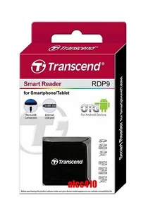 Transcend RDP9 Card Reader OTG for Android Smartphone Tablet Micro SD SDHC SDXC - Picture 1 of 1