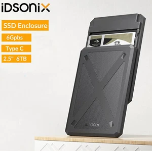 USB C Type C to 2.5 inch SATA Adapter HDD SSD Drive External Enclosure Case - Picture 1 of 18