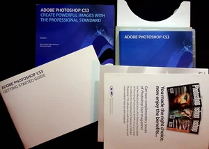 Adobe Photoshop CS3 Upgrade für Windows, Schulungsvideo CD & Seriennummer - Bild 1 von 8