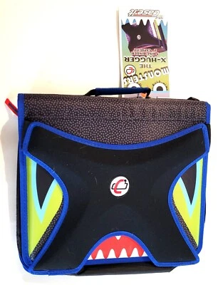 Case-it X-Hugger 2-Inch Round Ring Zipper Binder with Book Holder on Front, - Image 1 of 4