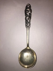 Brodrene Mylius Norwegen 830S fast neuwertig Tele Silber Servierlöffel 5" Zuckersuppe - Bild 1 von 3