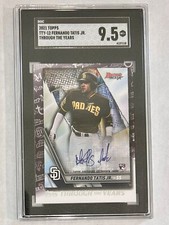 2021 Topps Through the Years Fernando Tatis Jr #TTY-12 SGC 9.5 Padres