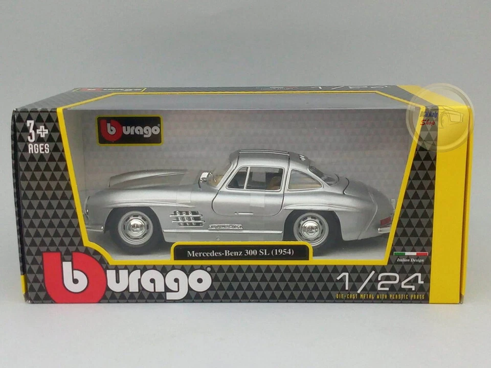 Mercedes 300 SL (1954) - Burago 1:24 - BU22023SI - Immagine 1 di 1